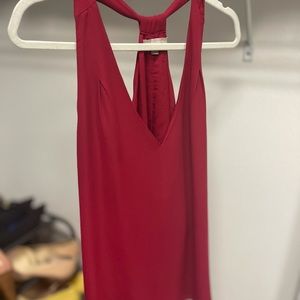Banana Republic Red Halter Top